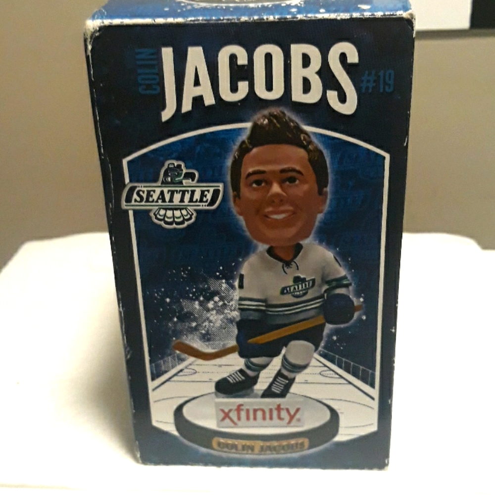 SEATTLE THUNDERBIRDS COLIN JACOBS BOBBLEHEAD